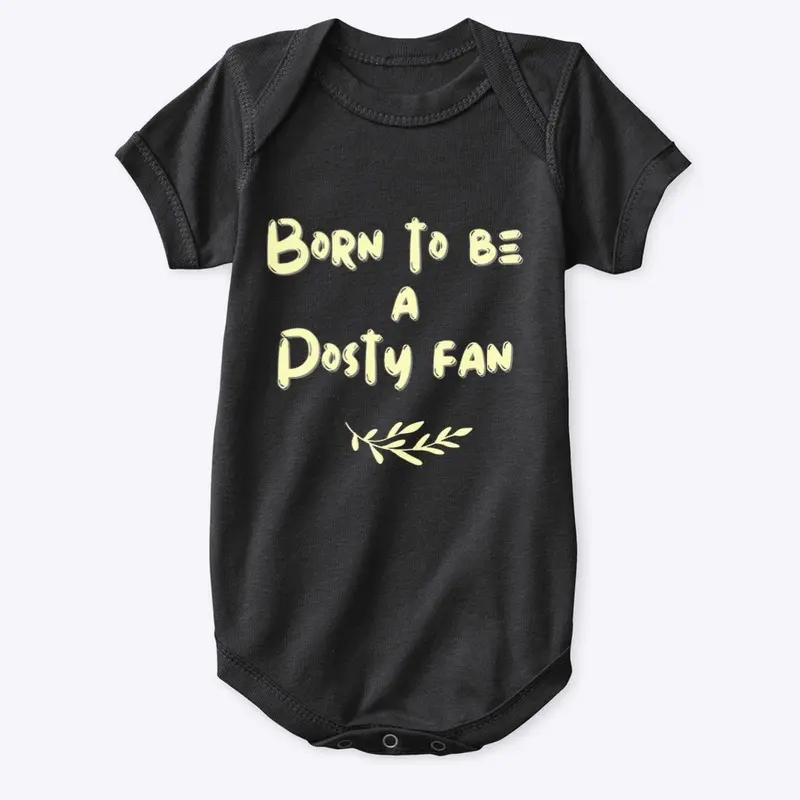 Born to be a Posty Fan onesie 